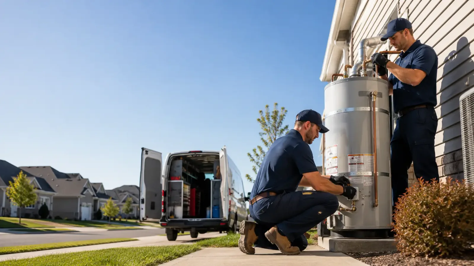 Water Heater Installation in Epping, ND
